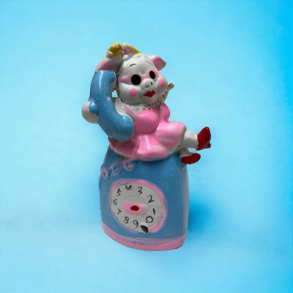Phonemate Piggy Faux Timer, Bell with Box - Picture 6 of 10